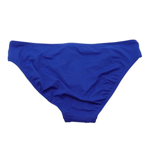 NWT Bleu Rod Beattie Ring Master Hipster Sarong Bikini Bottom Sz 14 Azure Blue - Picture 5 of 5